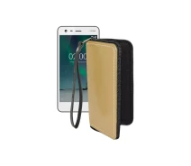 Купить - чехол для смартфона  Чехол-кошелек из экокожи для телефона Nokia 2 Бежевый