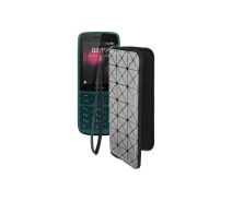 Купить - чехол для смартфона  Чехол-кошелек из экокожи для телефона Nokia 215 4G Серый ромб