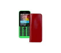 Купить - чехол для смартфона  Портмоне из экокожи для телефона Nokia 215 Красный