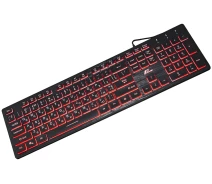 Купить - клавиатуру  Клавиатура Frime Moonfox 3Color Ukr Black (FLK18210)