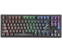 Купить - клавиатуру  Клавиатура Xtrike ME GK-979 5 colors-LED Mechanical Red Switch USB Black (GK-979)