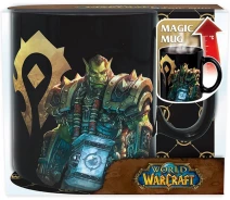 Купить - подарок для геймеров  Чашка хамелеон ABYstyle WORLD OF WARCRAFT Azeroth (Варкрафт) (ABYMUG972)