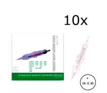 Купить - тату машинку  10x Модульная игла 1R 0.30мм картридж для перманентного макияжа
