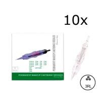 Купить - тату машинку  10x Модульная игла 3RL 0.25мм картридж для перманентного макияжа