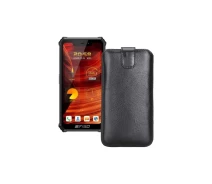 Купить - чехол для смартфона  Вытяжка из экокожи для телефона Oukitel F150 H2022 Черный