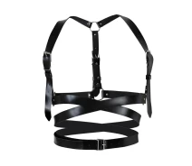 Купить - портупею  Кожаная портупея Art of Sex - Melani Leather harness, Черная L-2XL (SO8299)