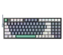 Купить - клавиатуру  Клавиатура механическая с HOT-SWAP Machenike K500 94Key, BROWN SWITCH, USB-A, EN/UKR, Grey color, RGB (K500-94BR)