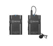 Купить - микрофон для караоке  Микрофон петличный BOYA BY-WM 4 PRO K1 беспроводной двухканальный радиомикрофон для записи звука