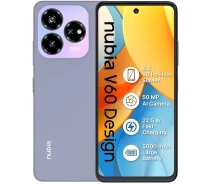 Купить - смартфон и мобильный телефон  Мобильный телефон ZTE Nubia V60 Design 6/256GB Purple