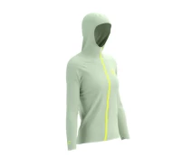 Купить - куртку женскую  Спортивная куртка с мембраной Compressport Hurricane Waterproof 10/10 Jacket W, Ice Flow, XS