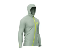 Купить - куртку мужскую  Спортивная куртка с мембраной Compressport Hurricane Waterproof 10/10 Jacket, Ice Flow, L
