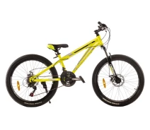 Купить - велосипед и аксессуар  Велосипед CrossBike 24`` Storm 2022 Рама-13`` yellow (24CJPr-004365)