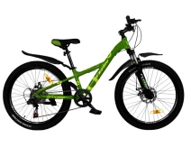 Купить - велосипед и аксессуар  Велосипед Titan 24``Calypso -Рама-11`` green-yellow (24TJA-004696)