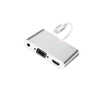Купить - кардридер  Usb Hub переходник для apple iPhone на HDMI VGA Audio адаптер Foxconn (A14910) (510022)