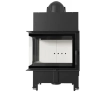 Купить - топку и печь  Каминная топка Kratki FLOKI левая 8 KW Ø 160