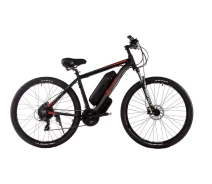 Купить - электровелосипеды  Электровелосипед E-motion MTB 29 GT 48V 24Ah 700W / рама 19" чёрно-красный гидравлические тормоза (EMTB29GT4815700-R19BR24G)