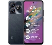 Купить - смартфон и мобильный телефон  Смартфон ZTE Blade A75 4/128GB Black