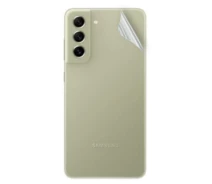 Купить - защитную пленку для смартфона  Противоударная гидрогелевая пленка Hydrogel Film для Samsung Galaxy S21 FE 5G на заднюю панель, Transparent