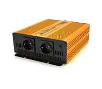Купить - преобразователь напряжения  Инвертор напряжения Mexxsun MXSPSW-1000, 12V/220V, 1000W с правильной синусоидой, 2 Shuko, клемные провода, Q4 (29176)