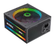 Купить - блок питания для компьютера (ПК)  Блок питания GameMax RGB 750 PRO 140мм/750W/80 Gold Черный