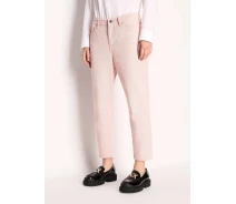 Купить - женские джинсы  Женские укороченные джинсы-бойфренды Armani Exchange 1159814541 (Розовый, 27) (art986315)