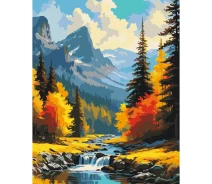 Купить - картину по номерам  Картина по номерам "Горный пейзаж" Art Craft 11052-AC 40х50 см