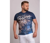 Купить -  Футболка Trend Collection 8818 Темно-синий 2XL Темно-синий