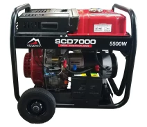 Купить - генератор  Генератор дизельный Vulkan SCD7000 5Kw 3ф [111789]