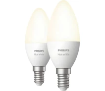 Купить - лампу  Умная лампочка Philips Hue E14 White 2шт. (929002039904) [87532]
