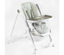 Купить - стульчик для кормления  Стульчик для кормления Joy K-11058, мягкий чехол ПВХ, 4 колеса