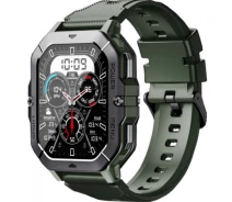 Купить - смарт-часы  Смарт-часы Oukitel BT101 2.02'' BT5.3 IP69 Grey-Green (Oukitel BT101Green)