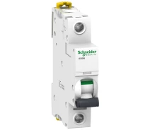 Купить - автоматический выключатель  Автоматический выключатель Schneider Electric Acti9 iC60N 1P 16A 6кА D (A9F75116)