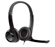 Купить - наушники  Наушники с микрофоном Logitech H390 проводные 2.4м Черный (981-000406)