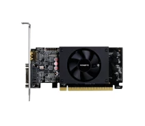 Купить - видеокарту  Видеокарта низкопрофильная Gigabyte GV-N710D5-2GL GT 710/2 ГБ/GDDR5 с радиатором/кулером