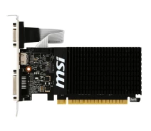 Купить - видеокарту  Видеокарта MSI nVidia PCI-E GeForce GT710 2ГБ DDR3/1600 МГц (GT 710 2GD3H LP)