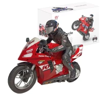 Купить - радиоуправляемую игрушку  Радиоуправляемый мотоцикл для дрифта RC Motorcycle Stunt Drift six-axis Gyroscope Red