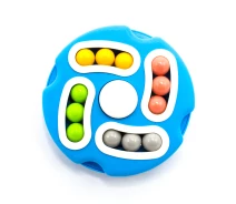 Купить - игрушку-антистресс  Головоломка антистресс игрушка спинер Magic Bean Magic Disk Blue