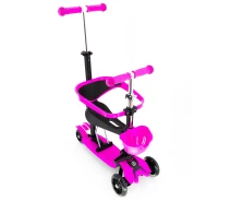 Купить - самоката  Самокат со спинкой и бортиком Scooter Pro BM5 Фиолетовый