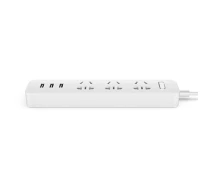 Купить - сетевой фильтр  Удлинитель фильтр Xiaomi Mi Power Strip 3 USB 15w универсальные розетки (98536)