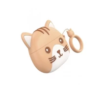 Купить - наушники  Наушники беспроводные HOCO EW46 TWS Хаки кот 6931474788863 6931474788863