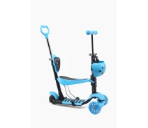 Купить - самоката  Самокат Scooter 5в1 с родительской ручкой 311C синий (2000903507369)