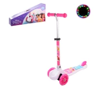 Купить - самоката  Самокат детский 3-х колесный "Disney Princess" Bambi LS2117 колеса с подсветкой
