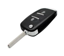 Купить - ключ зажигания  Выкидной ключ, корпус под чип, 2кн, Peugeot, ниша CE0523, VA2, NEW