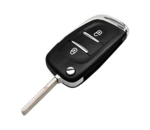 Купить - ключ зажигания  Выкидной ключ, корпус под чип, 2кн, Peugeot, ниша CE0523, HU83, NEW