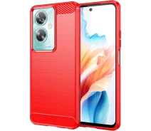 Купить - чехол для смартфона  Чехол - накладка Polished Carbon для OnePlus Nord N30 SE 5G/Oppo A79 5G red