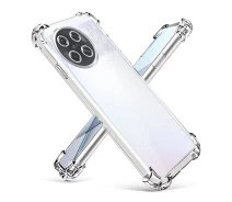 Купить - чехол для смартфона  Чехол Fiji Proof для Tecno Spark 20 Pro Plus (KJ7) прозрачный бампер с усиленными бортами Transparent