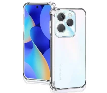 Купить - чехол для смартфона  Чехол Fiji Proof для Tecno Spark 20 Pro (KJ6) прозрачный бампер с усиленными бортами Transparent