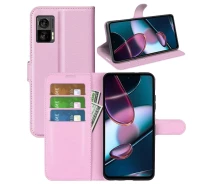 Купить - чехол для смартфона  Чехол-книжка Litchie Wallet для Motorola Edge 30 Neo Light Pink