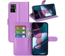 Купить - чехол для смартфона  Чехол-книжка Litchie Wallet для Motorola Edge 30 Neo Violet