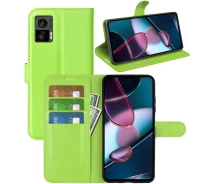 Купить - чехол для смартфона  Чехол-книжка Litchie Wallet для Motorola Edge 30 Neo Light Green